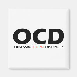 Imán OCD - Trastorno obsesivo del Corgi