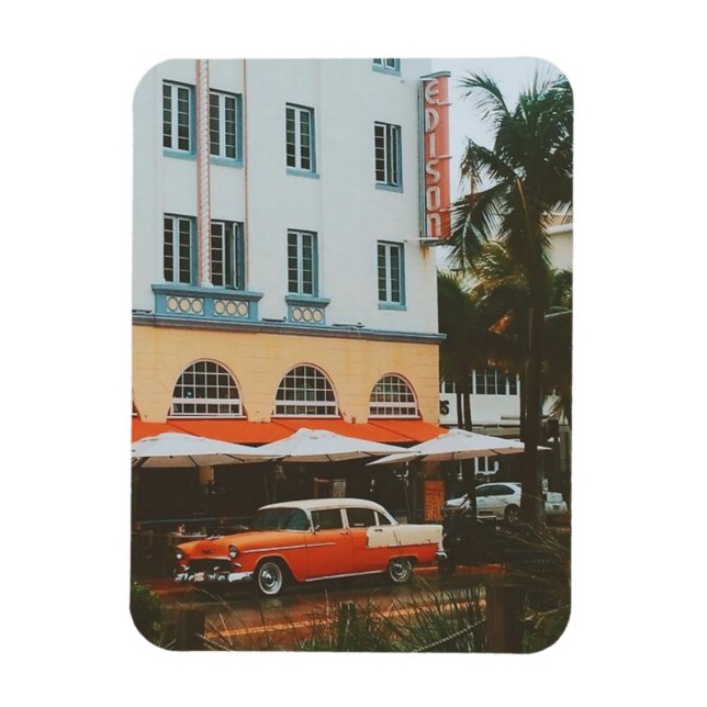 Imán Ocean Drive, South Beach, Miami (Vertical)