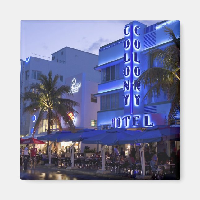 Imán Ocean Drive, South Beach, Miami Beach, 2 (Frente)