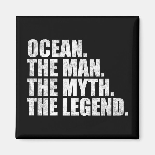 Imán Ocean name, Ocean The Man The Myth The Legend (Frente)