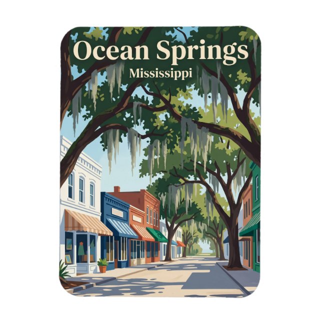 Imán Ocean Springs Mississippi (Vertical)