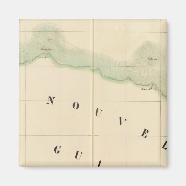 Imán Oceanía de Nueva Guinea no 23 (Frente)
