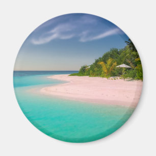 Imán Océano Acuamarino Playa Tropical Escénica