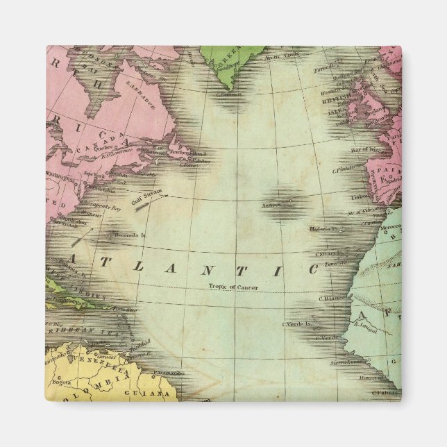 Imán Océano Atlántico 4 (Frente)