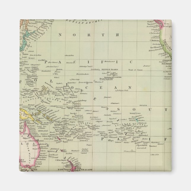 Imán Océano Pacífico 11 (Frente)