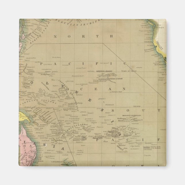 Imán Océano Pacífico 5 (Frente)