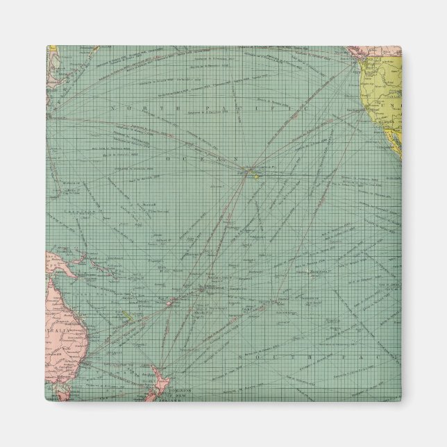 Imán Océano Pacífico 9 (Frente)