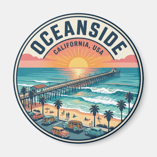 Imán Oceanside EE. UU. (Frente)