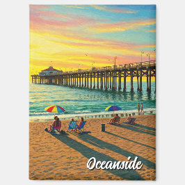 Imán Oceanside Pier California Travel