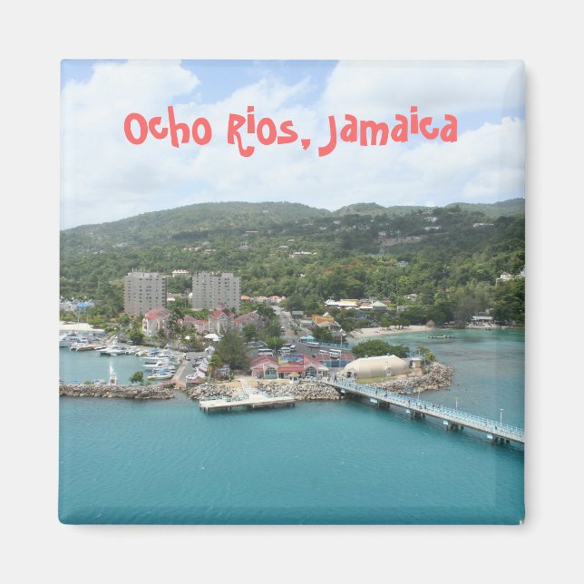 Imán Ocho Ríos, Jamaica Magnet (Frente)