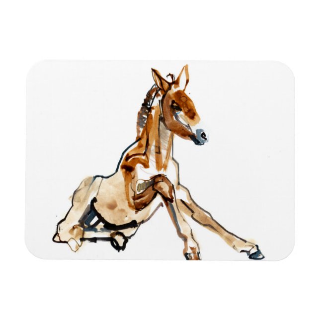 Imán Ochre Foal (Horizontal)