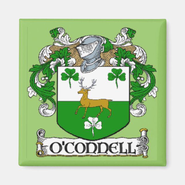 Imán O'Connell Coat of Arms Magnet (Frente)