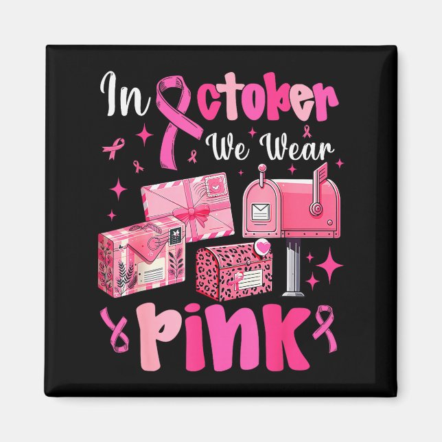 Imán October We Wear Nk Breast Cancer Awareness Stal Wo (Frente)