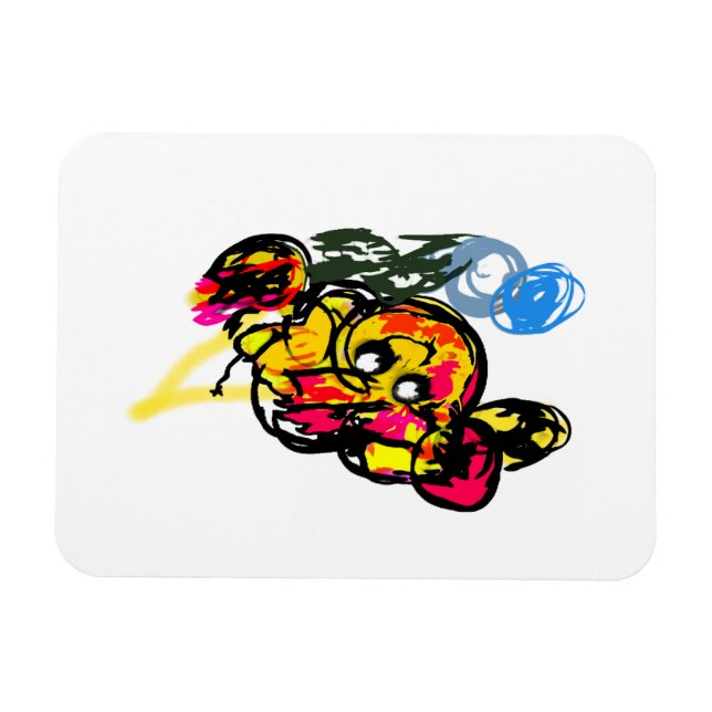 Imán Octopus fun (Horizontal)