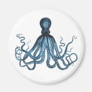 Imán Octopus kraken playa marina costera océano