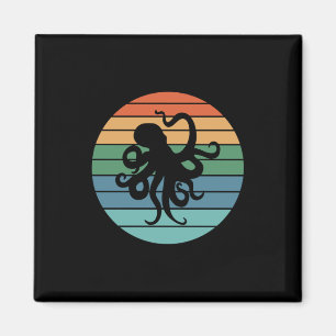 Imán Octopus Retro