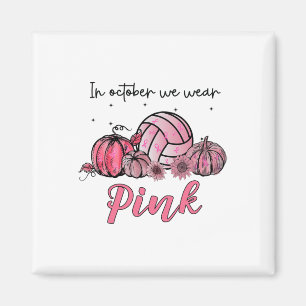 Imán Octubre: Vemos El Cáncer De Mama De Voleibol Rosa