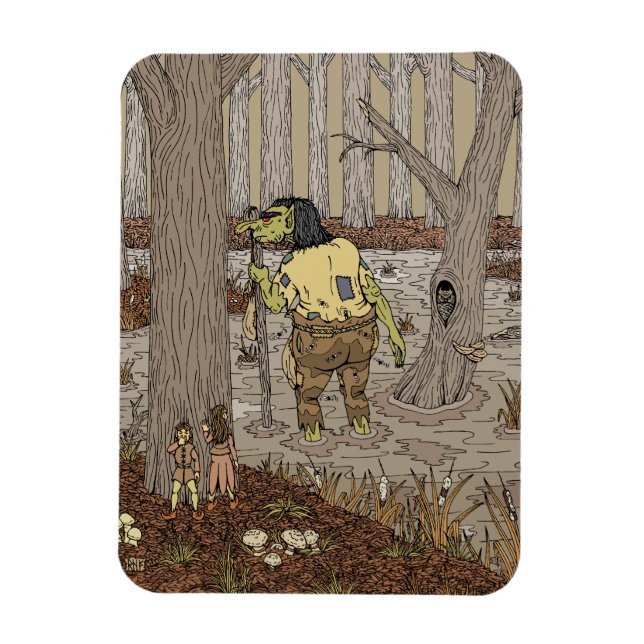 Imán Oculto desde el bobinado (Vertical)