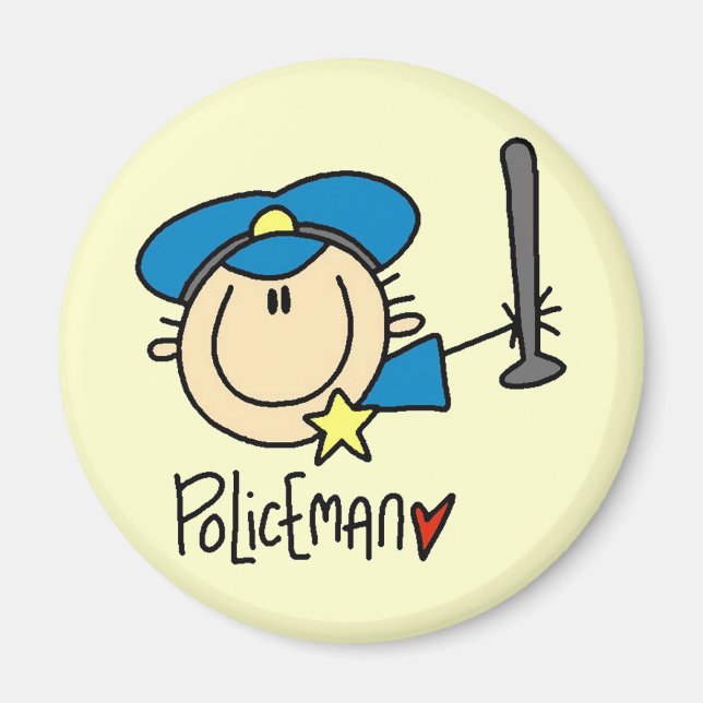 Imán Ocupación de policía (Frente)