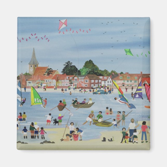 Imán Ocupada Playa (Frente)