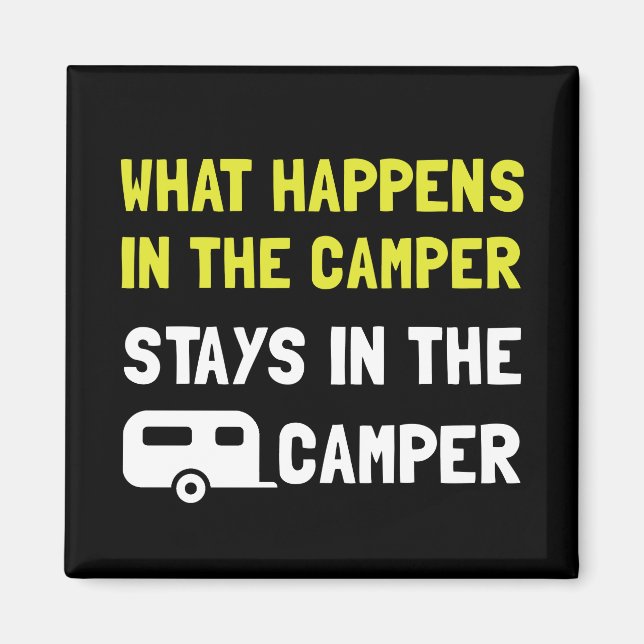 Imán Ocurre En Camper (Frente)