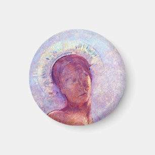 Imán Odilon Redon, ojos cerrados 1889