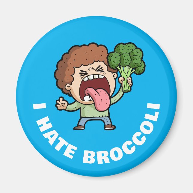 Imán Odio a Broccoli (Frente)