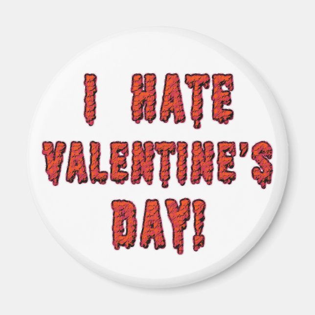 Imán Odio a El día de San Valentín (Frente)