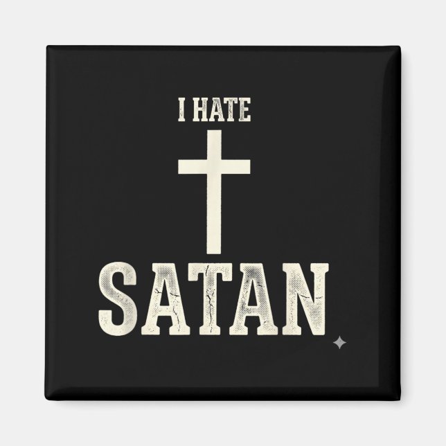 Imán Odio a Satanás (Frente)