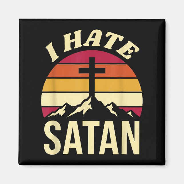 Imán Odio a Satanás (Frente)