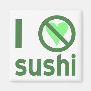 Imán Odio el sushi
