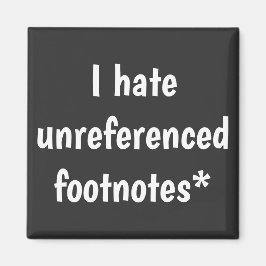 Imán Odio las notas a pie de página sin referencia