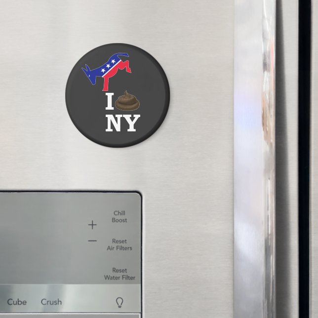 Imán odio nueva york (In situ (nevera))
