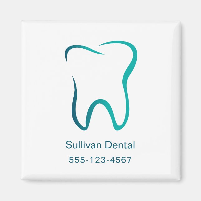 Imán Odontología dental Negocio médico (Frente)