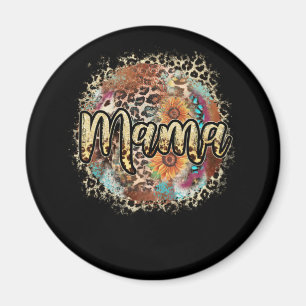 Imán Oeste Bleached Turquoise Cowgirl Rodeo Mama