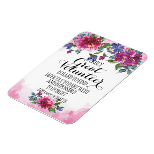 Imán Oferta de agradecimiento a los voluntarios