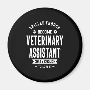 Imán Oferta de cargo de ayudante veterinario
