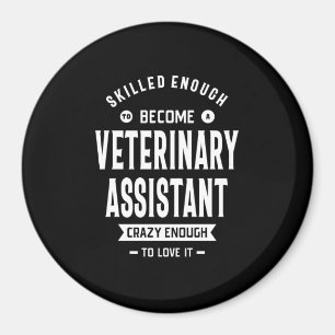 Imán Oferta de cargo de ayudante veterinario
