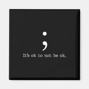 Imán Oferta de presupuesto de Semicolón de sensibilizac