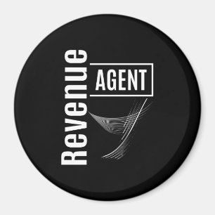 Imán Oferta de título de trabajo de agente de ingresos