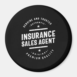 Imán Oferta de título de trabajo de agente de ventas de