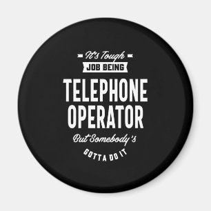Imán Oferta de títulos de trabajo de operador de teléfo