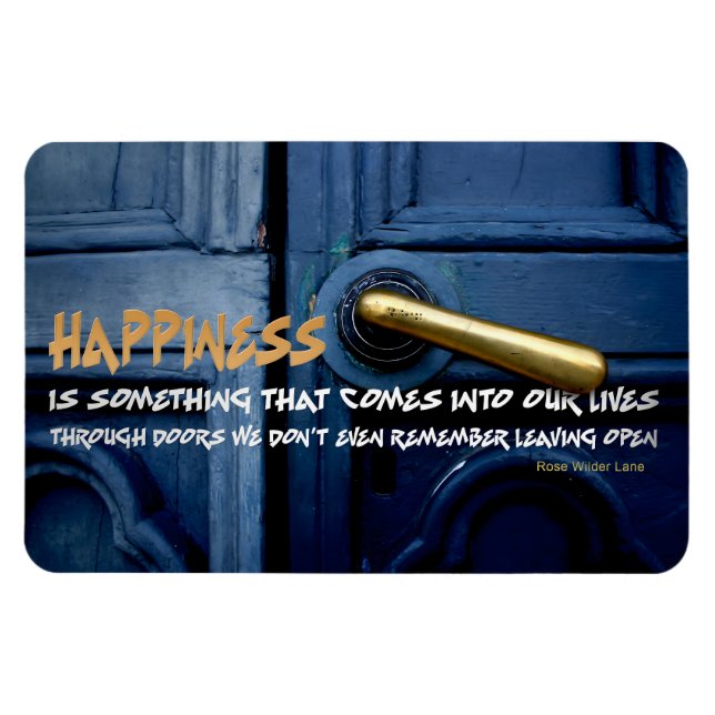 Imán Oferta Inspiradora Rosa Wilder Lane Flexible (Horizontal)