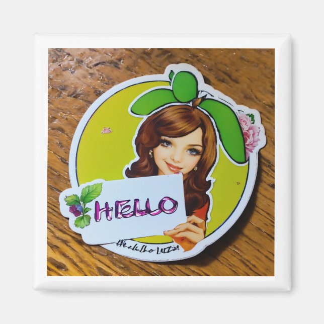 Imán Ofertas imbatibles en Internet sobre imanes de alt (Frente)