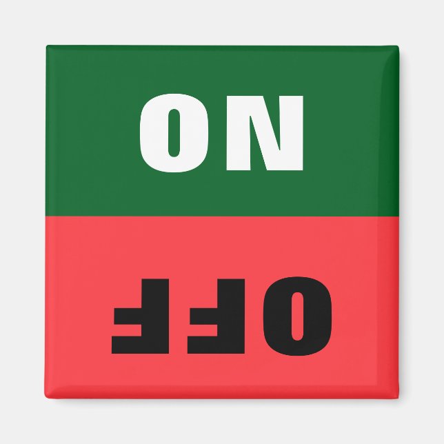 Imán Off On (Frente)