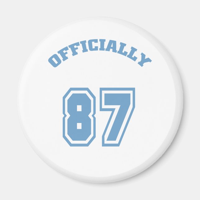 Imán Oficial 87 (Frente)