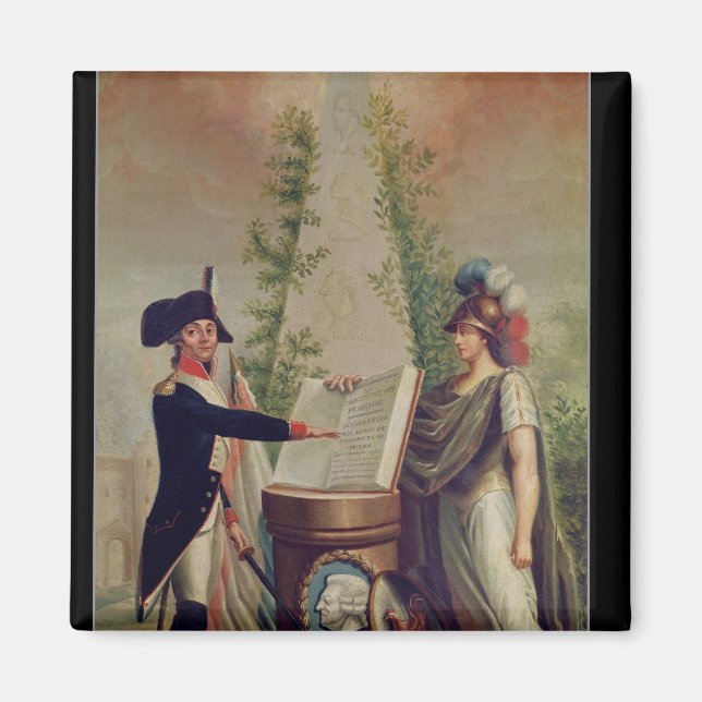 Imán Oficial de la Guardia Nacional jurando juramento (Frente)