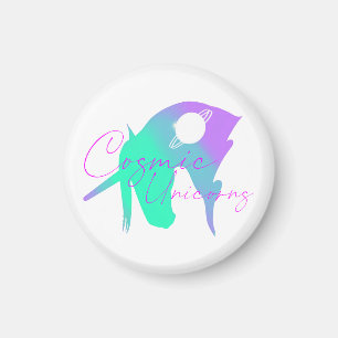 Imán Oficial de Unicornio cósmico