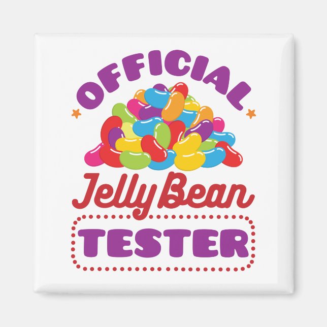 Imán Oficial Jelly Bean Tester Easter Candy (Frente)