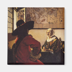 Imán Oficial y chica de risa